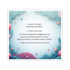 Custom Kiss-Cut Stickers for Personalized Decor | Perfect for Gifting and Creative Projects